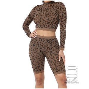 Animal Winter Short Set